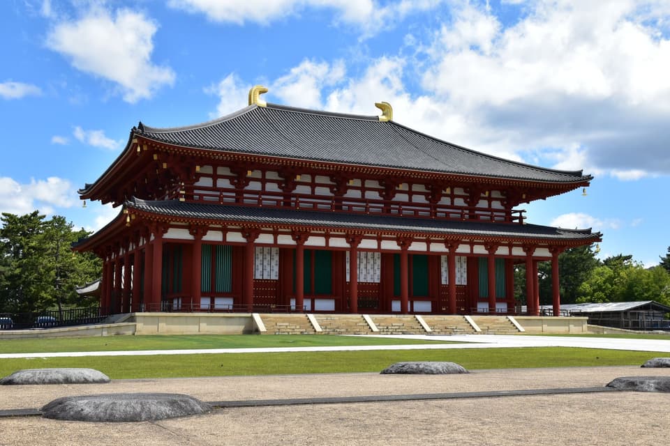 Photo of the historic Kofuku-Ji Temple in Nara, showcasing traditional Buddhist architecture.